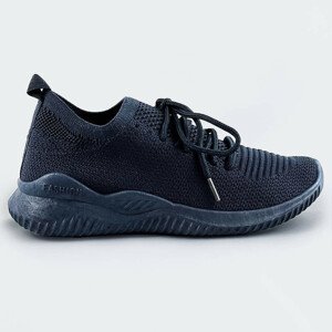Tmavomodré ľahké dámske športové topánky (XA052) tmavo modrá XL (42)