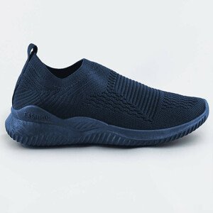 Tmavomodré dámske nazúvacie športové topánky (XA063) tmavo modrá XL (42)