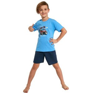 Detské pyžamo Cornette 222/100 110/116 modrá