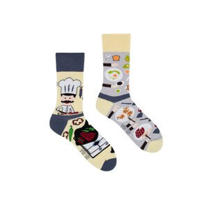 Ponožky Spox Sox Kuchynská revolúcia viacfarebné 44-46