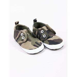 Yoclub Detské chlapčenské topánky OBO-0177C-3400 Green 9-15 měsíců