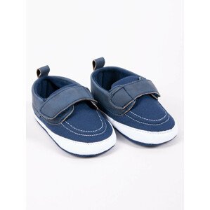 Yoclub Detské chlapčenské topánky OBO-0178C-1900 Navy Blue 3-9 měsíců