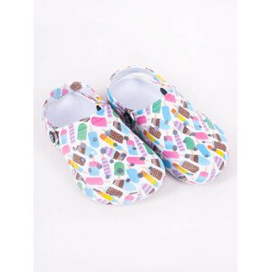 Yoclub Dievčenské topánky Crocs Slip-On Sandals OCR-0041G-0100 Multicolour 30