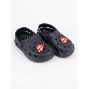 Yoclub Dievčenské topánky Crocs Slip-On Sandals OCR-0047C-3400 Black 24