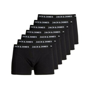 7PACK pánske boxerky Jack and Jones čierne (12171258) XL