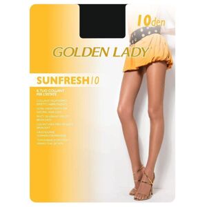 Dámske pančuchové nohavice Sunfresh 10den - Golden Lady 4-L tmavé béžová