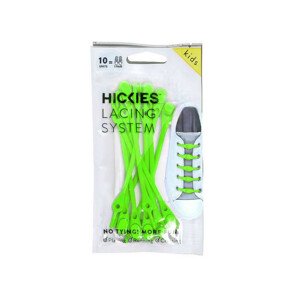 Detské elastické šnúrky (10ks) - svietivo zelená SS19 - Hickies OSFA