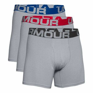 Pánske boxerky UA Charged Cotton 6in 3 Pack SS22 - Under Armour S