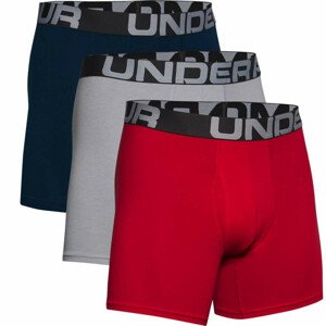 Pánske boxerky UA Charged Cotton 6in 3 Pack SS22 - Under Armour L