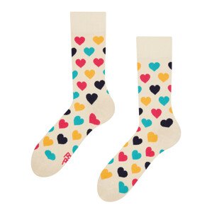Veselé ponožky Dedoles Farebné srdiečka (GMRS191) 39-42
