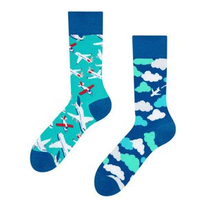 Veselé ponožky Dedoles Lietadlá a oblaky (GMRS159) 43-46