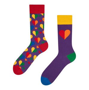 Veselé ponožky Dedoles Dúhová srdiečka (GMRS1316) 43-46