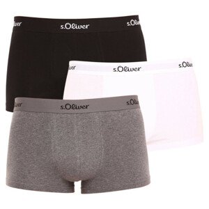3PACK pánske boxerky S.Oliver viacfarebné (JH-34B-83013768) XL