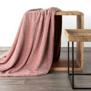 Eurofirany Blanket 380821 Pink Š 170 cm D 210 cm