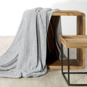 Eurofirany Blanket 352529 Grey Š 170 cm D 210 cm