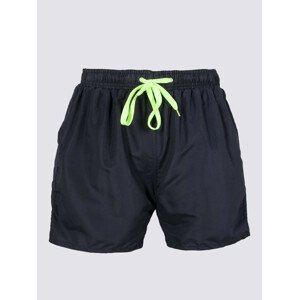 Yoclub Chlapčenské plážové šortky LKS-0040C-A100 Black 128-134