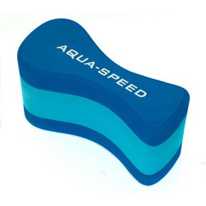 AQUA SPEED Swimming Boards Ósemka "3" Blue/Light Blue 23 cm x 10 cm x 12,5 cm