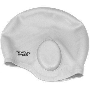 AQUA SPEED Swimming Cap For The Ears Ear Cap Silver OS