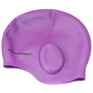 AQUA SPEED Swimming Cap For The Ears Ear Cap Violet OS