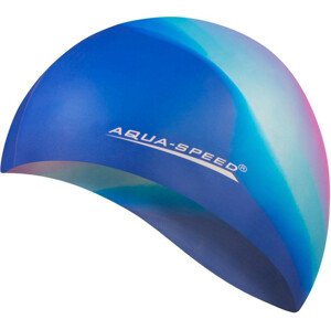 AQUA SPEED Swimming Caps Bunt Multicolour Pattern 40 OS