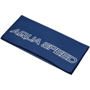 AQUA SPEED Towels Dry Flat Navy Blue 50 cm x 100 cm