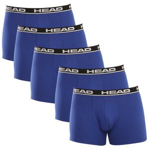 5PACK pánske boxerky HEAD modré (701203974 011) XL