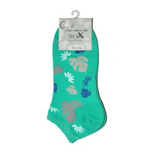 Dámske ponožky WIK Premium Sox Cotton art.36596 tmavě modrá 39-42