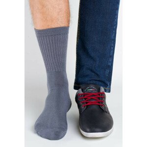 Pánske ponožky Regina Socks Polofroté Bambus černá 43-46