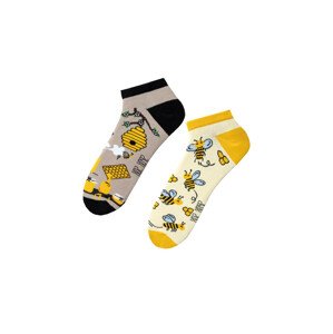 Ponožky Spox Sox Včely a med 36-46 viacfarebné 40-43