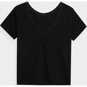 Dámske tričko 4F H4L22-TSD023 čierne čierna L