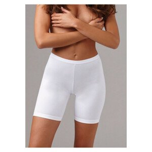 Dámske nohavičky s dlhšou nohavičkou Cinzia biela - Lovelygirl 6 / XL biela