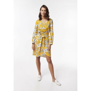 Benedict Harper Dress Anethe Floral Yellow 42