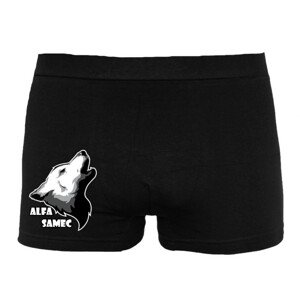 Pánske boxerky Nedeto čierne (P01582) L