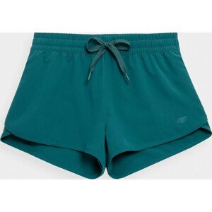 Dámske šortky 4F H4L22-SKDD013 morské zelené Zelená L