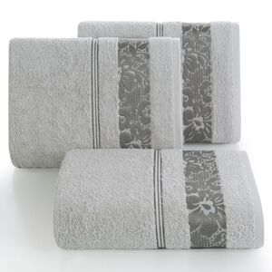 Eurofirany Towel 75077 Silver Š 50 cm D 90 cm