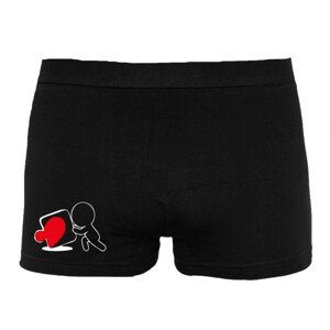 Pánske boxerky Nedeto čierne (P01057) L