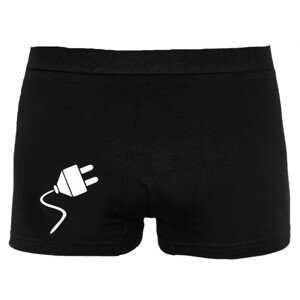 Pánske boxerky Nedeto čierne (P01073) L