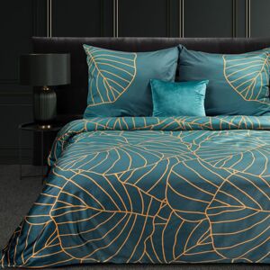 Eurofirany Bed Linen 390971 Turquoise Š 160 cm D 200 cm, 2 ks. 70 cm