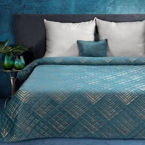 Eurofirany Bedspread 392063 Turquoise Š 220 cm D 240 cm