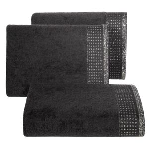 Eurofirany Towel 338637 Black Š 30 cm D 50 cm