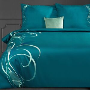 Eurofirany Bed Linen 391361 Turquoise Š 160 cm D 200 cm, 2 ks. 70 cm
