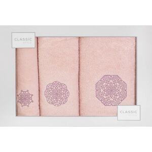 Eurofirany Towel 375984 Pink Š 30 cm D 50, 50 cm