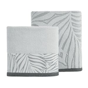 Eurofirany Towel 403537 Silver/Steel Š 50 cm D 90, 70 cm