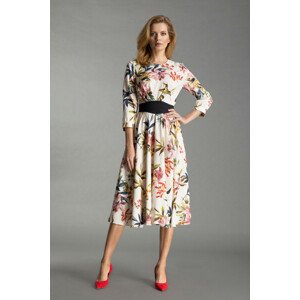 Benedict Harper Dress Yvonne Cream/Flowers 44