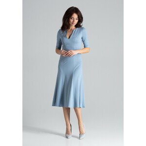 Lenitif Dress K478 Blue XL