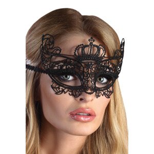 Erotická maska Maska model 7 - LivCo CORSETTI FASHION čierna univerzálny