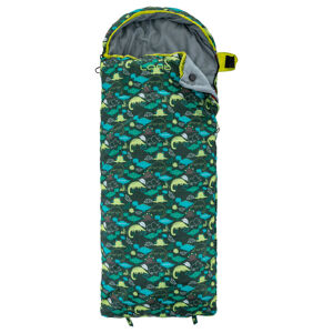 RICCO DINOS spací vak dekový zelená | žltá - Loap P04C