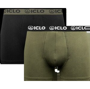 Iclo Boxer Shorts Khaki/Black L