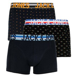 3PACK pánske boxerky Jack and Jones viacfarebné (12151351) L