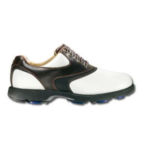 Pánska golfová obuv GSC105-14 - Etonic 44,5 tmavo hnedá a biela